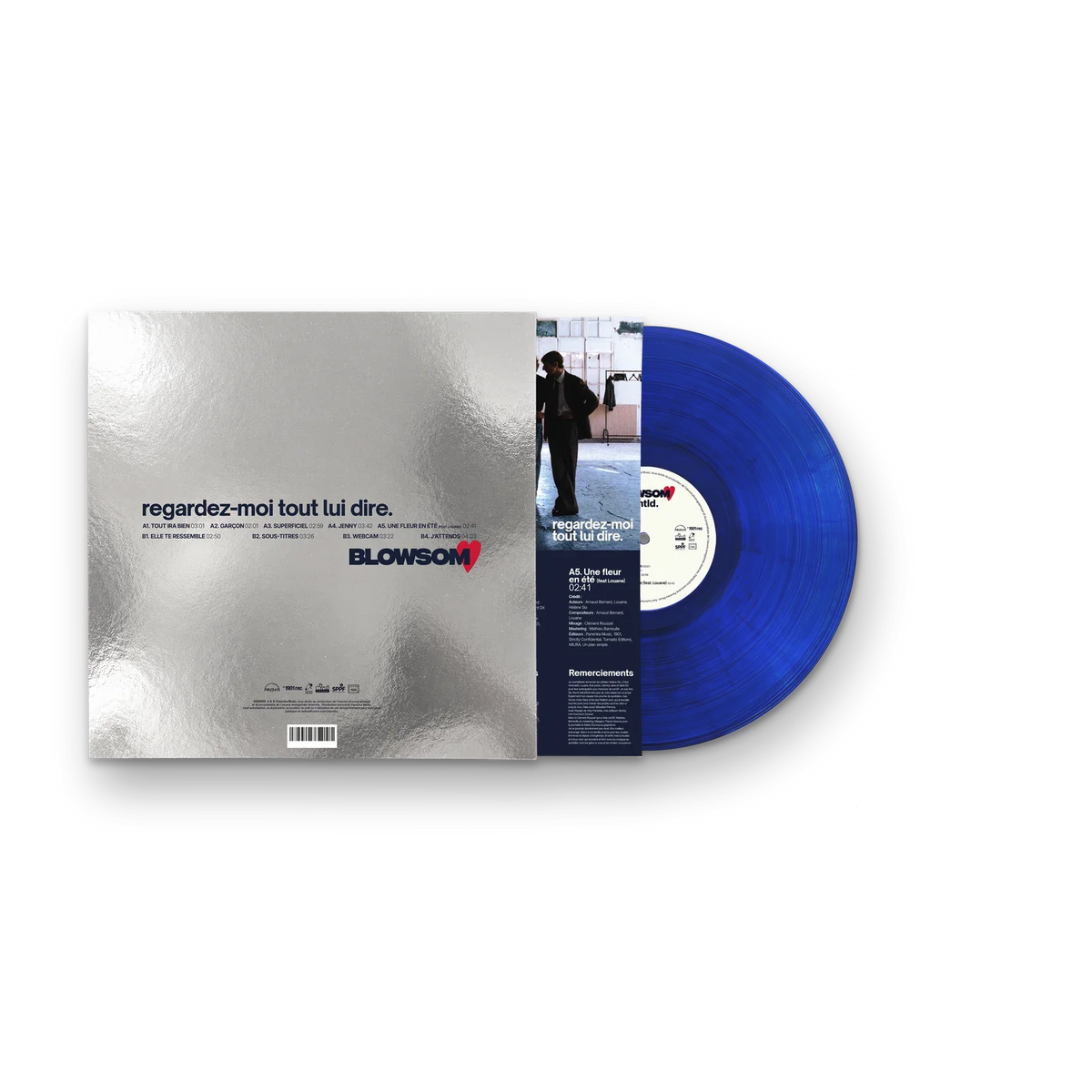 Dos du fourreau et pochette