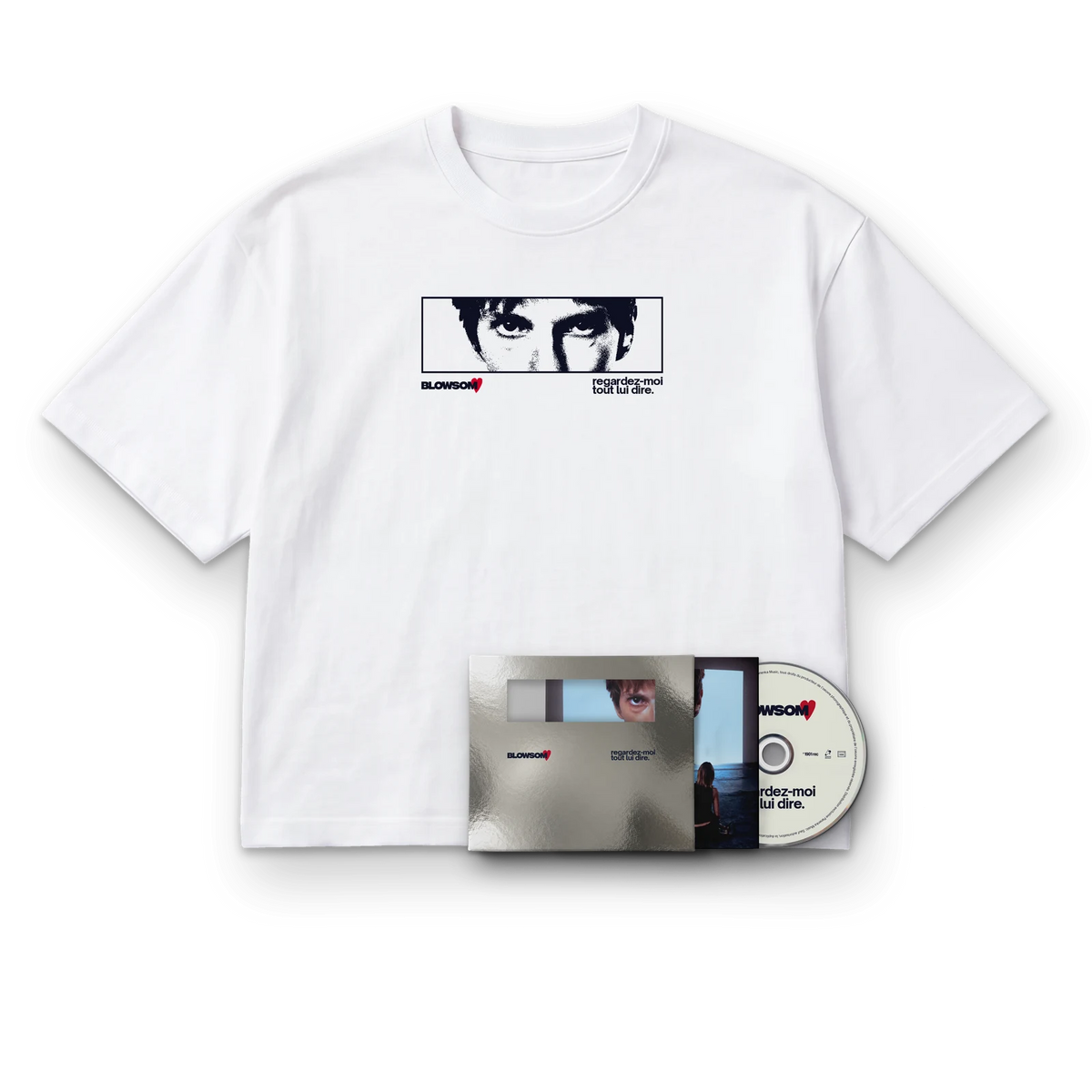 Pack CD + t-shirt "regardez-moi tout lui dire."